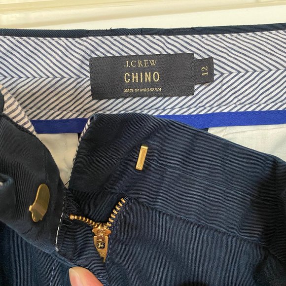 J. Crew Chino shorts - Navy Blue - Picture 3 of 6